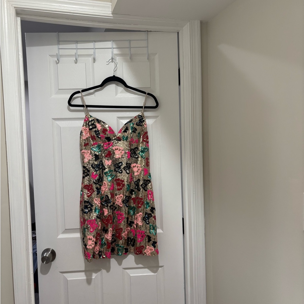 Sequin Mini Dress